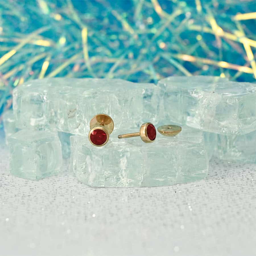 Ruby Red Rose Gold image 1