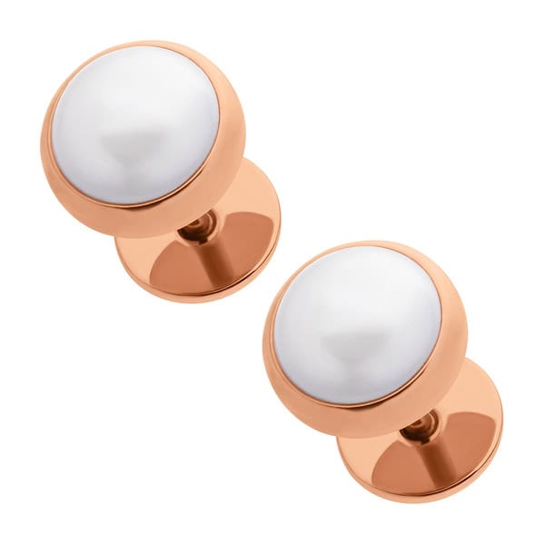 Half Pearl Rose Gold image 0