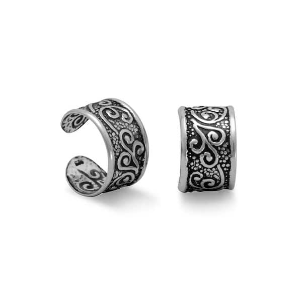 Ear Cuffs with Floral Design image 0
