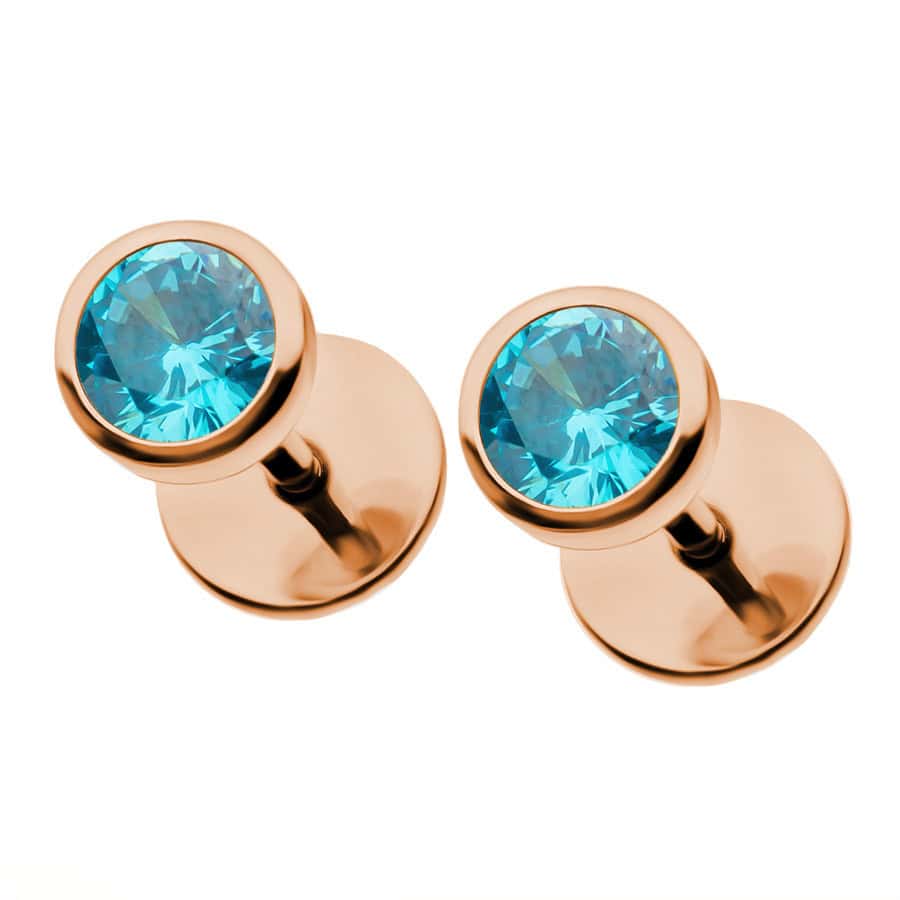 Aquamarine Rose Gold image 0