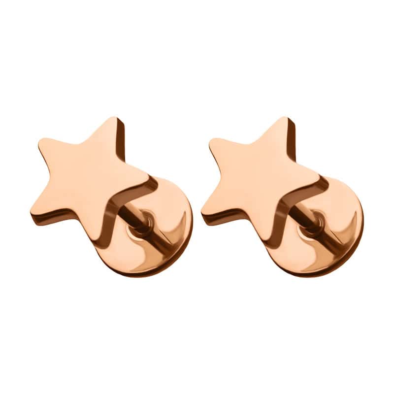 Rose Gold Stars image 0