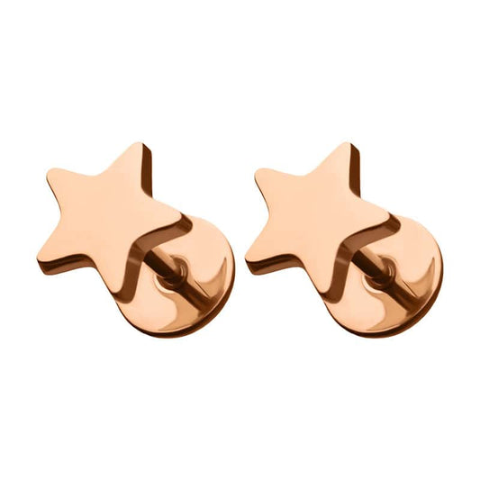 Rose Gold Stars image 0