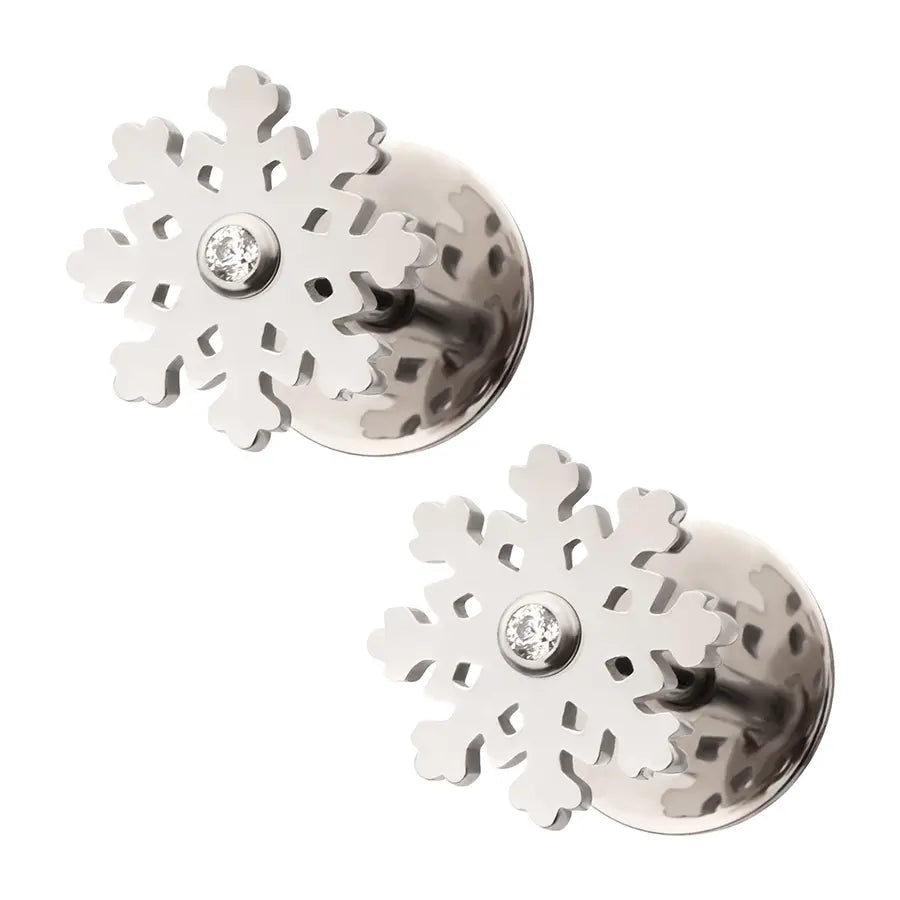 Snowflake with Gem image 0