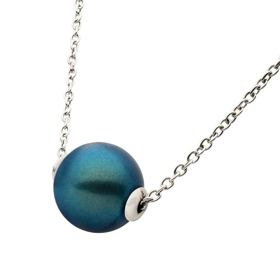 Necklaces by ComfyEarrings - Peacock Pearl Necklace image