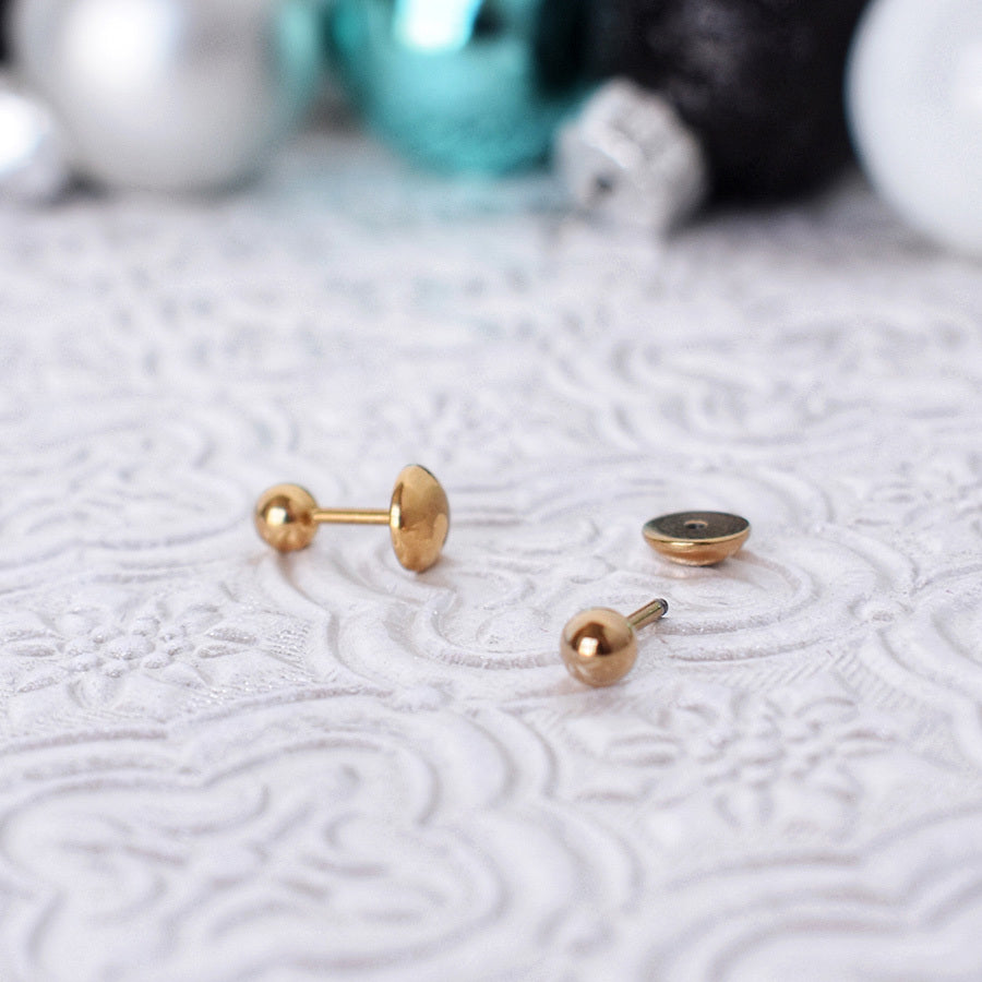 Stainless Ball Gold