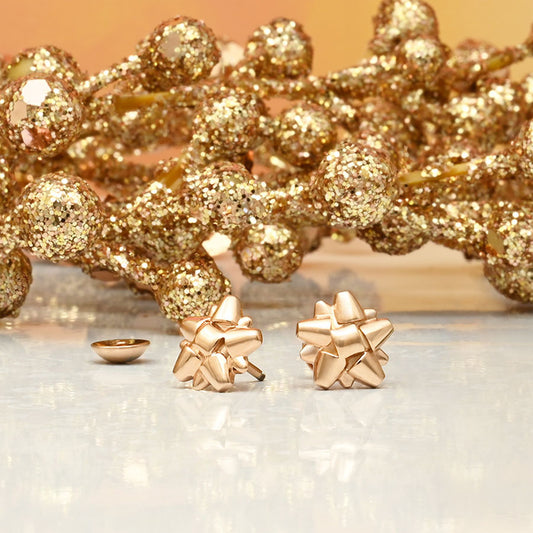 Rose Gold Gift Bow