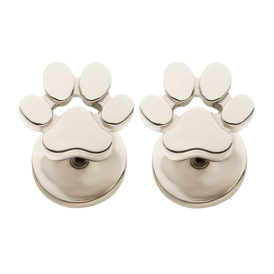 Stainless Paw Prints