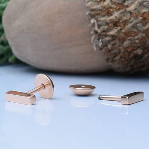 Stainless Rose Gold Bars
