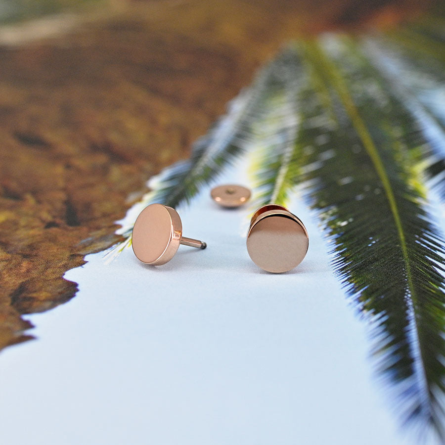 Rose Gold Circles