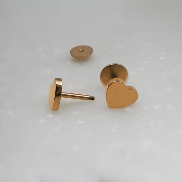 Rose Gold Hearts
