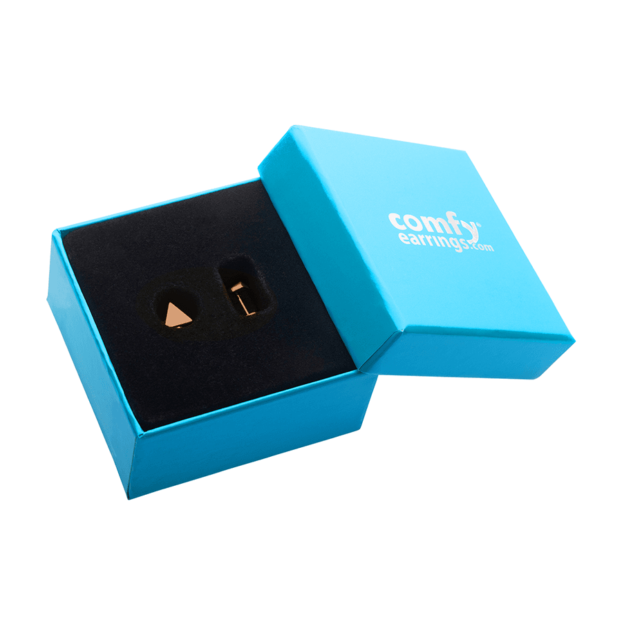 Rose Gold Triangles