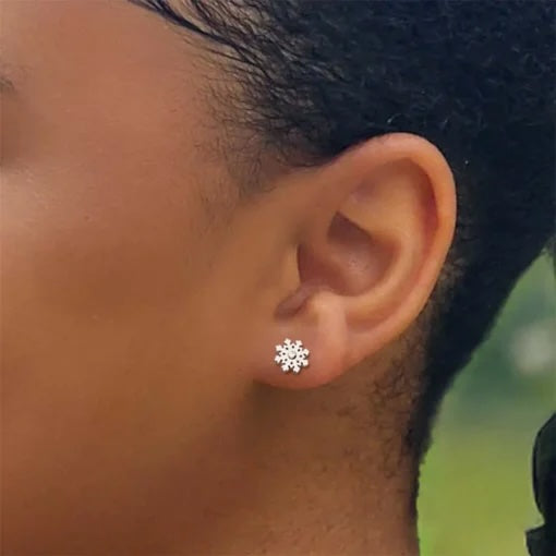 Snowflake with Gem