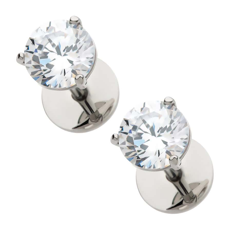 Stainless Martini Prong ComfyEarrings