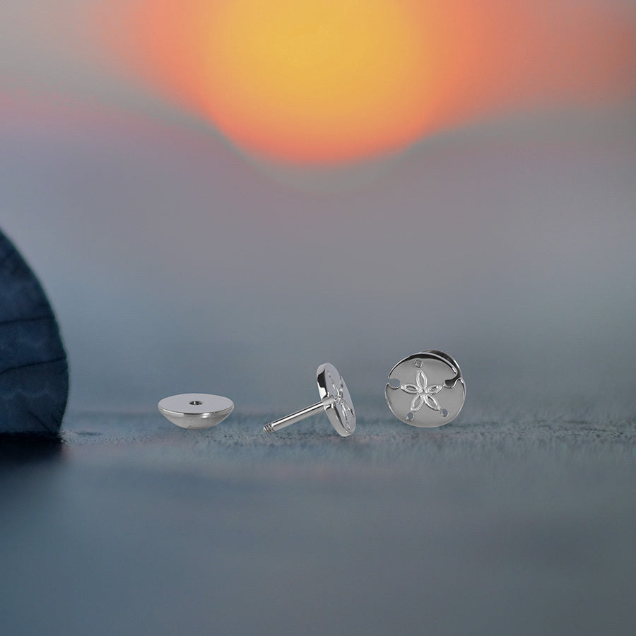 Sand Dollar nap earrings