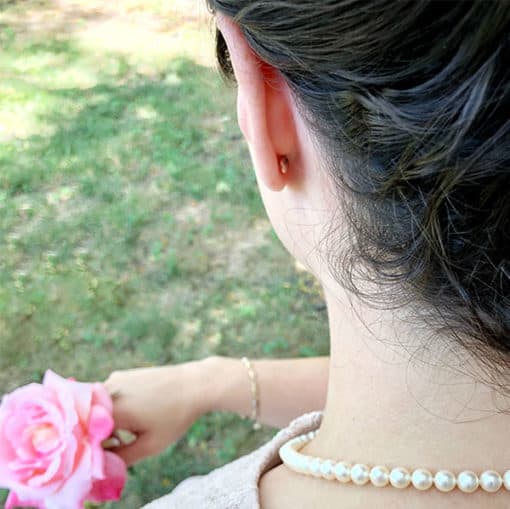 Stainless Ball Rose Gold