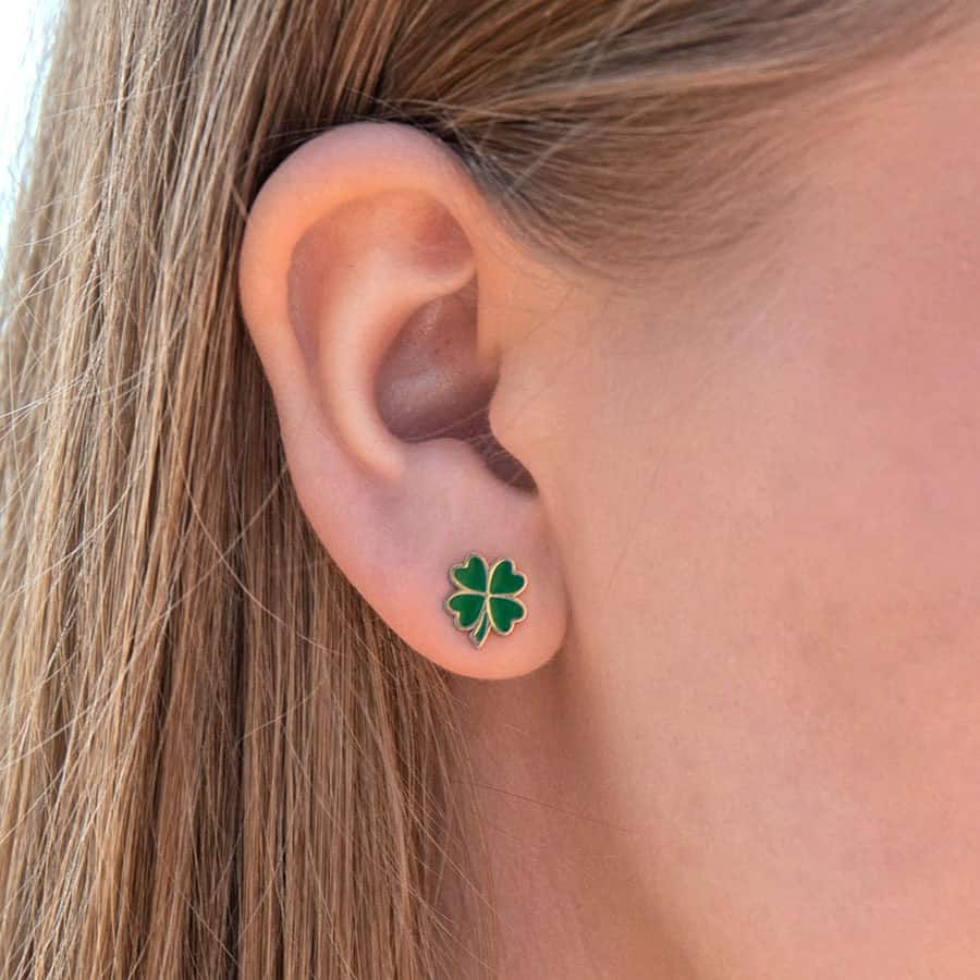 Enamel Four-Leaf Clovers image 5