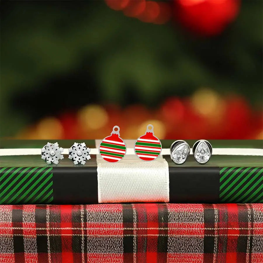 comfortable earrings for Christmas