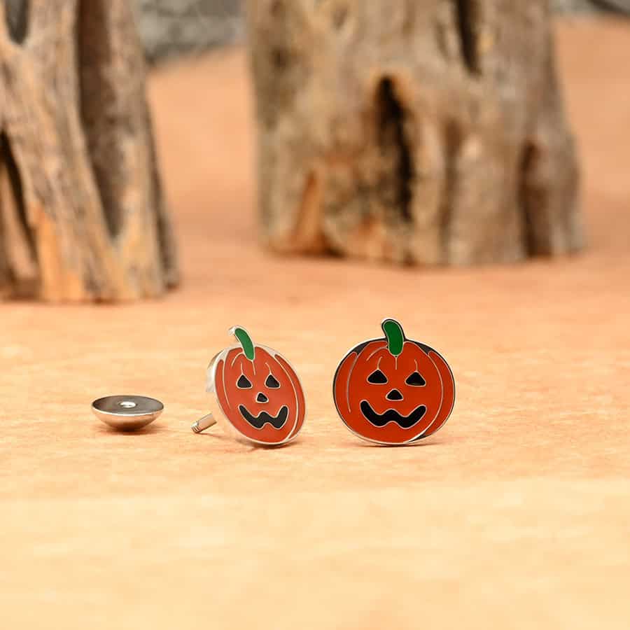 Enamel Jack-o’-Lantern image 2