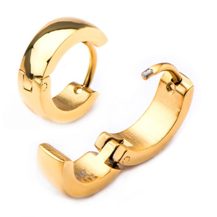 Huggie Hoop Gold image 1