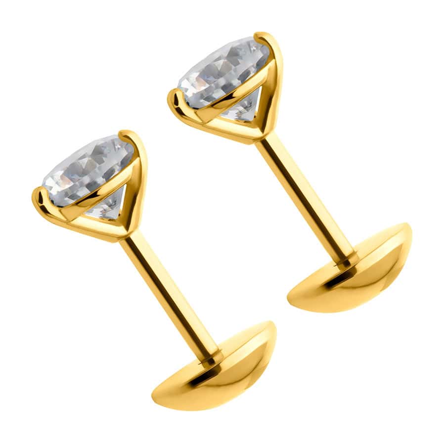 Gold Martini Prongs image 1