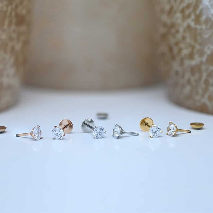 Rose Gold Martini Prongs image 4