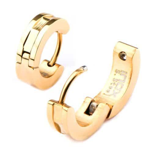 Huggie Hoop Modern Gold