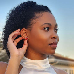 Flat Back Earrings