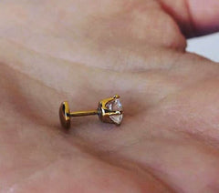 Use Screw-on Earrings to Stay Camera-Ready