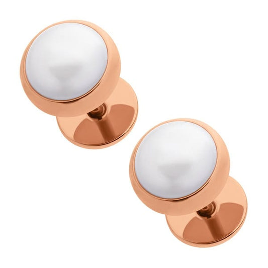 Half Pearl Rose Gold image 0