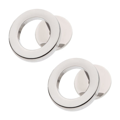 Open Circle Titanium ComfyEarrings on a white background