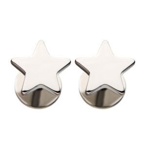 Stainless Star ComfyEarrings straight forward image.