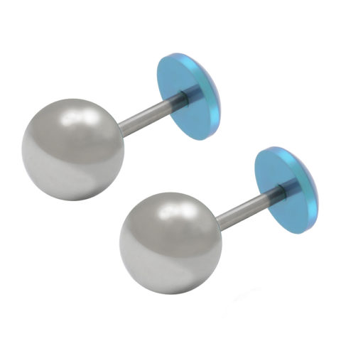 Titanium Ball - ComfyEarrings.com