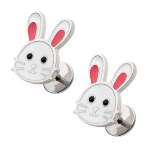 Bunny ComfyEarrings on a white background