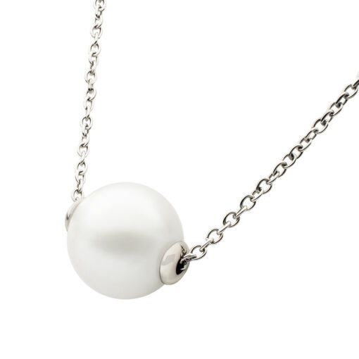 Pearl Necklace by ComfyEarrings on white background